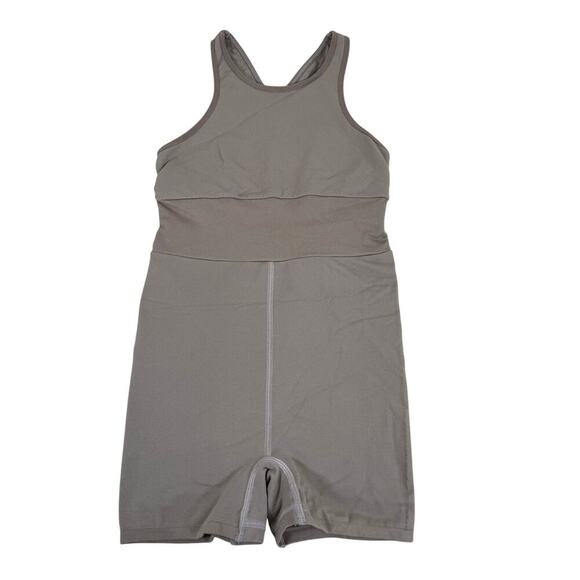 Free People FP Movement Every Single Time Runsie size XS/S Moonrock Tan - Picture 1 of 4